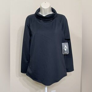 Skechers GoWalk Women’s Black High Neck Long Sleeve Comfort Pullover Sweater s M